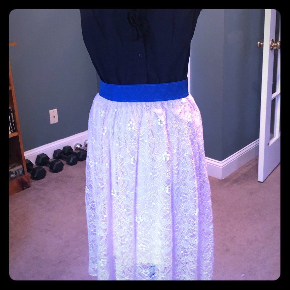 Lularoe Pink Lola Skirt